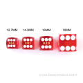 Bescon Dice Professional Small Precision Dice 12.7mm (1/2 inch) with Random Serial Number, Mini Precision Cut Dice 12.7MM